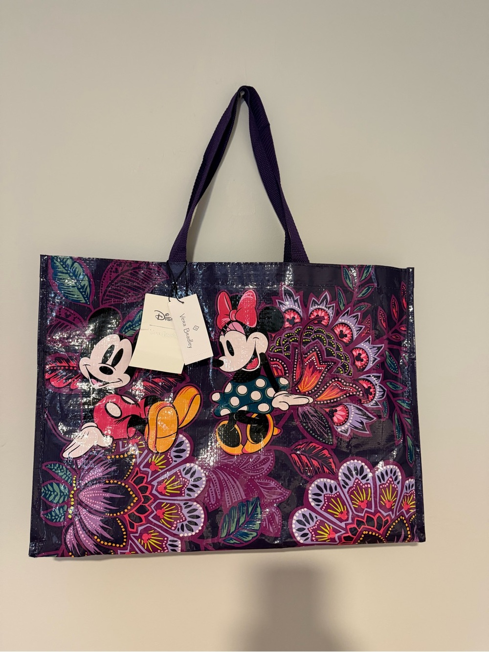 NWT Disney Vera Bradley Tote Bag